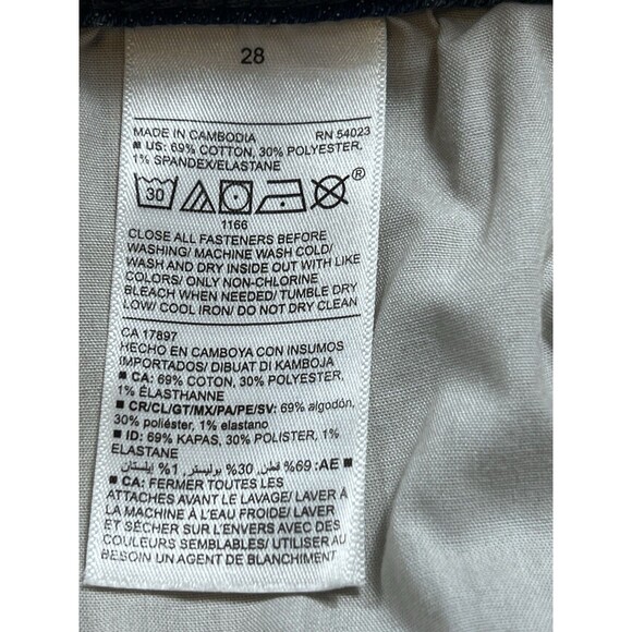 NWT Old Navy Womens High Rise Super Skinny Jeans Sz 28 Stretch Denim Blue - Picture 9 of 12